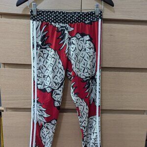Adidas Pineapple all over print multi-color Leggings
